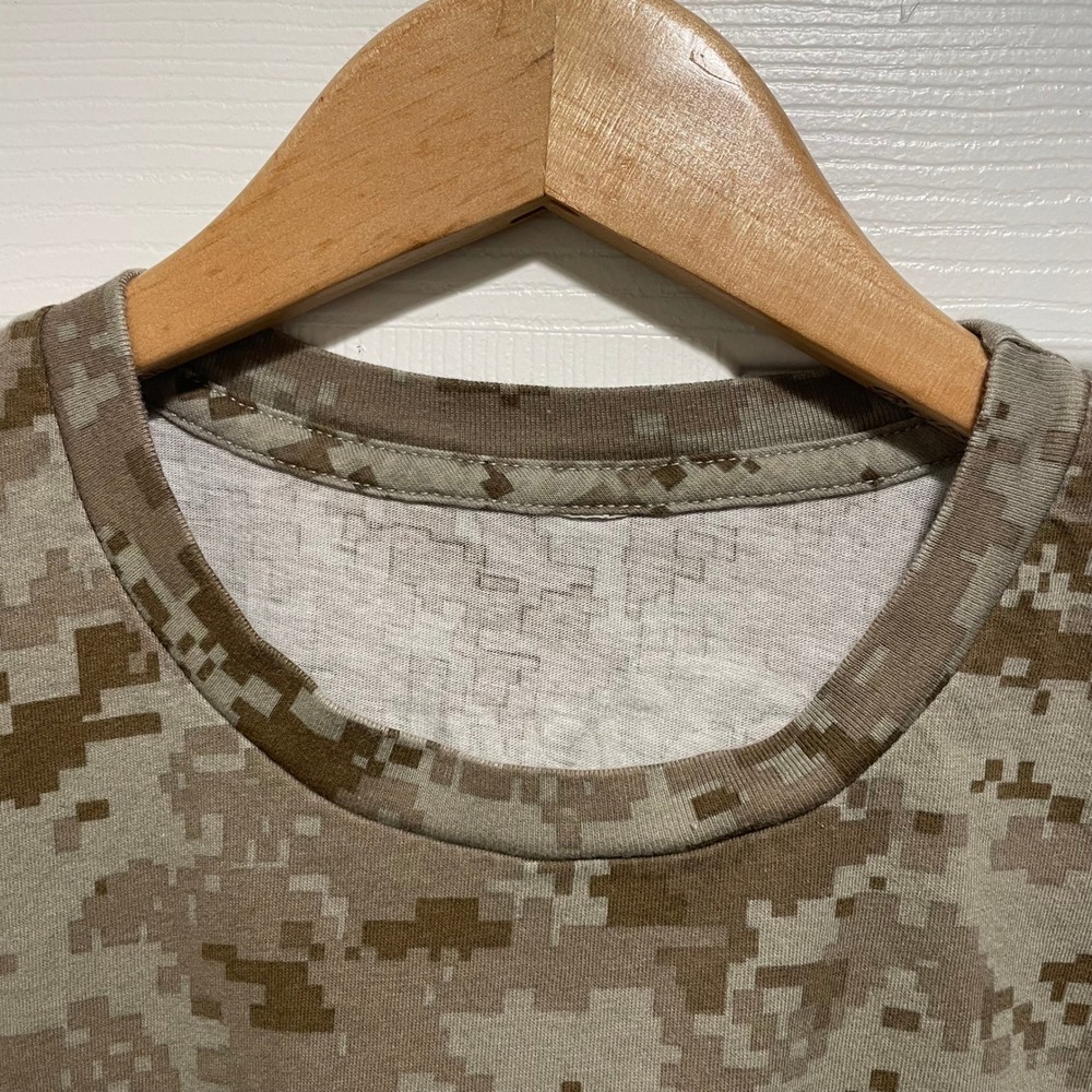 San Diego Padres Men's T-Shirt L Brown Camo Cotton Blend Joe Carter Sycuan SG - Picture 3 of 6